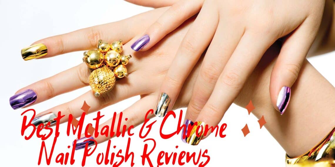4. "Shimmery Copper Chrome Nail Polish for Fall" - wide 8