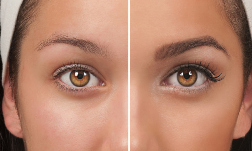 Eyebrow’s tint can last up to two months